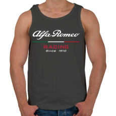 PRINTFASHION Alfa Romeo racing since 1910 - fehér - Férfi atléta - Sötétszürke