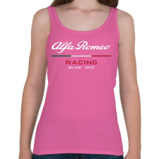 PRINTFASHION Alfa Romeo racing since 1910 - fehér - Női atléta - Rózsaszín női trikó