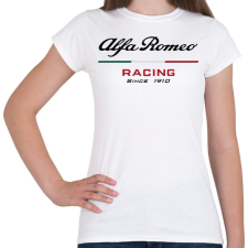 PRINTFASHION Alfa Romeo racing since 1910 - Női póló - Fehér női póló