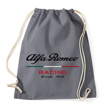 PRINTFASHION Alfa Romeo racing since 1910 - Sportzsák, Tornazsák - Grafitszürke tornazsák