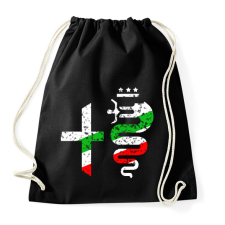 PRINTFASHION Alfa Romeo - Sportzsák, Tornazsák - Fekete tornazsák