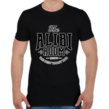 PRINTFASHION alibi shameless - Férfi póló - Fekete férfi póló