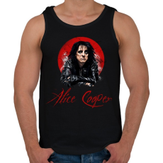 PRINTFASHION alice cooper - Férfi atléta - Fekete