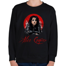 PRINTFASHION alice cooper - Gyerek pulóver - Fekete gyerek pulóver, kardigán
