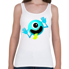 PRINTFASHION Alien - Női atléta - Fehér