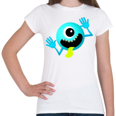 PRINTFASHION Alien - Női póló - Fehér