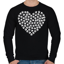 PRINTFASHION Állatbarát - Férfi pulóver - Fekete férfi pulóver, kardigán