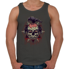 PRINTFASHION Állati ösztön - Férfi atléta - Sötétszürke