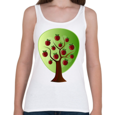 PRINTFASHION Almafa - Női atléta - Fehér