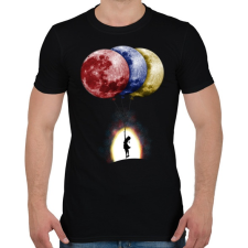 PRINTFASHION Álmodozók - Férfi póló - Fekete férfi póló