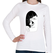 PRINTFASHION Álmoscic - Női hosszú ujjú póló - Fehér női póló