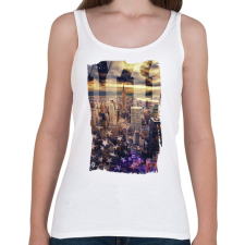PRINTFASHION Álomvilág - Női atléta - Fehér női trikó