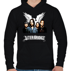 PRINTFASHION alterbridge - Férfi kapucnis pulóver - Fekete