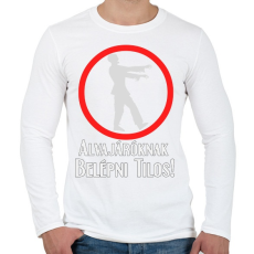 PRINTFASHION alvajáróknak... - Férfi hosszú ujjú póló - Fehér
