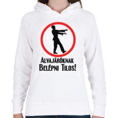 PRINTFASHION alvajáróknak... - Női kapucnis pulóver - Fehér