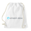 PRINTFASHION Amazon Alexa Logo - Sportzsák, Tornazsák - Fehér