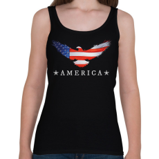 PRINTFASHION AMERICA - Női atléta - Fekete