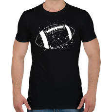 PRINTFASHION American football - Férfi póló - Fekete