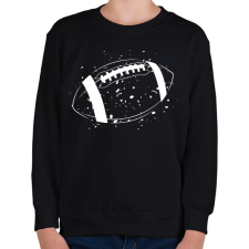 PRINTFASHION American football - Gyerek pulóver - Fekete gyerek pulóver, kardigán