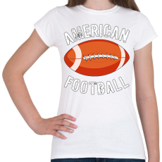 PRINTFASHION American Football  - Női póló - Fehér