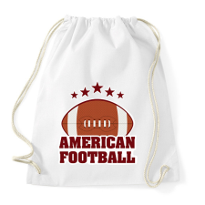 PRINTFASHION American football - Sportzsák, Tornazsák - Fehér tornazsák
