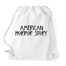PRINTFASHION American Horror Story - Sportzsák, Tornazsák - Fehér tornazsák