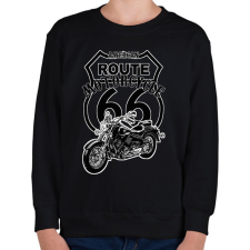 PRINTFASHION american motorcycle - Gyerek pulóver - Fekete gyerek pulóver, kardigán
