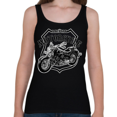 PRINTFASHION american motorcycle - Női atléta - Fekete