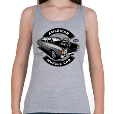 PRINTFASHION american muscle car - Női atléta - Sport szürke női trikó