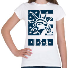 PRINTFASHION american - Női póló - Fehér