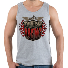 PRINTFASHION Amerikai verseny - Férfi atléta - Sport szürke