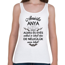 PRINTFASHION Amióta anya vagyok. - Női atléta - Fehér