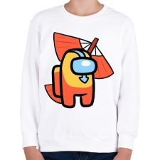 PRINTFASHION Among us: Aang avatar - Gyerek pulóver - Fehér gyerek pulóver, kardigán