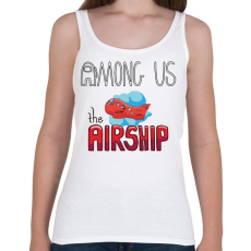 PRINTFASHION Among us airship - Női atléta - Fehér