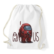 PRINTFASHION Among us art - Sportzsák, Tornazsák - Fehér tornazsák