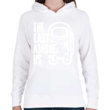 PRINTFASHION Among us - az utolsó - Női kapucnis pulóver - Fehér női pulóver, kardigán