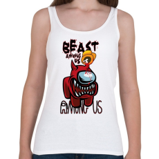 PRINTFASHION Among us beast among us - Női atléta - Fehér
