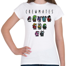 PRINTFASHION Among us - crewmates bonus - Női póló - Fehér női póló
