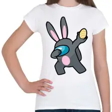 PRINTFASHION Among us dab - Női póló - Fehér női póló