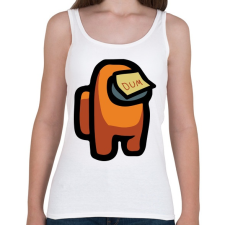 PRINTFASHION Among us Dum - Női atléta - Fehér női trikó