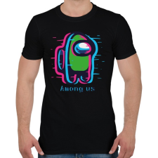 PRINTFASHION Among us  - Férfi póló - Fekete férfi póló