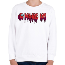 PRINTFASHION Among Us - Gyerek pulóver - Fehér