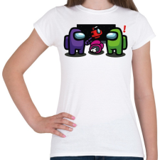 PRINTFASHION Among us - Impostor ! - Női póló - Fehér női póló