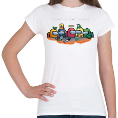 PRINTFASHION Among us - impostors - Női póló - Fehér