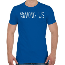 PRINTFASHION among us logo - Férfi póló - Királykék férfi póló