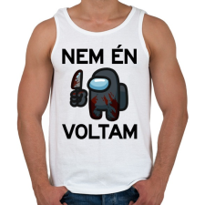 PRINTFASHION Among Us - Nem én voltam - Férfi atléta - Fehér atléta, trikó