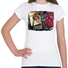 PRINTFASHION Among Us - Női póló - Fehér női póló