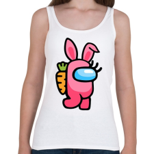 PRINTFASHION Among Us nyuszi - Női atléta - Fehér női trikó