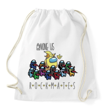 PRINTFASHION Among us Rock - rockmates - Sportzsák, Tornazsák - Fehér tornazsák