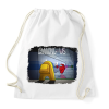 PRINTFASHION Among us - Sportzsák, Tornazsák - Fehér
